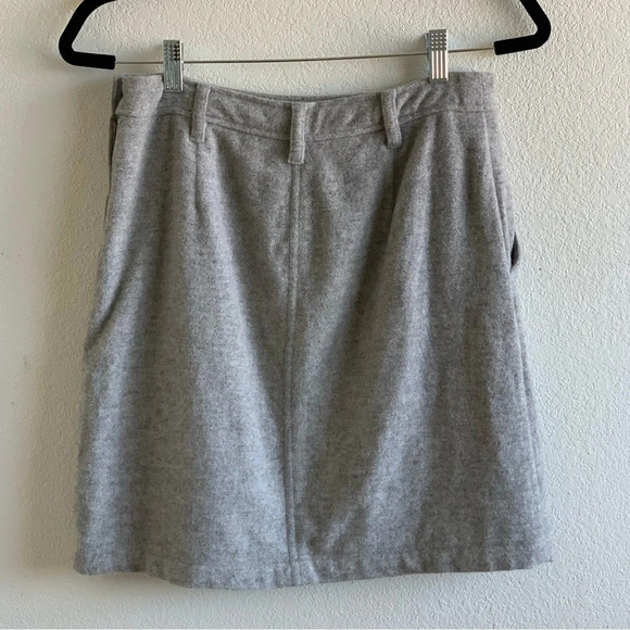 J. Crew Wool/Cashmere blend mini  skirt, grey size 2 - Picture 4 of 16